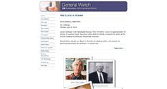 Desktop Screenshot of generalwatch.com